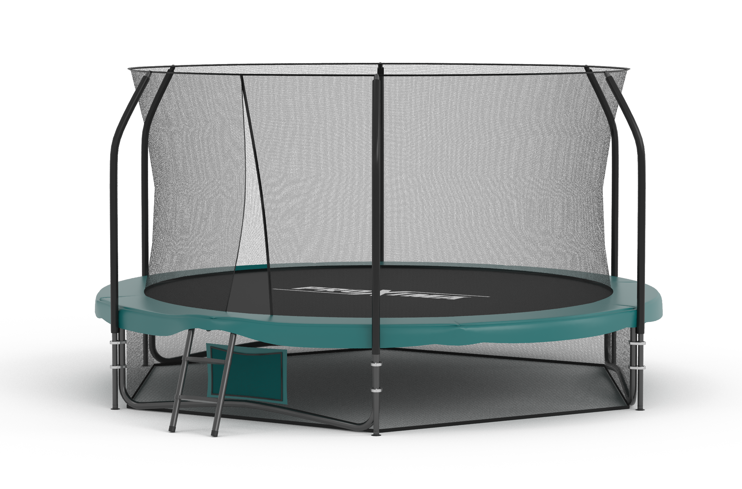 Батут каркасный Proxima Premium New 10ft (3,05 м) с внутренней защитной сеткой и лестницей
