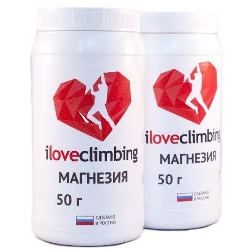 Магнезия спортивная сухой порошок iloveClimbing