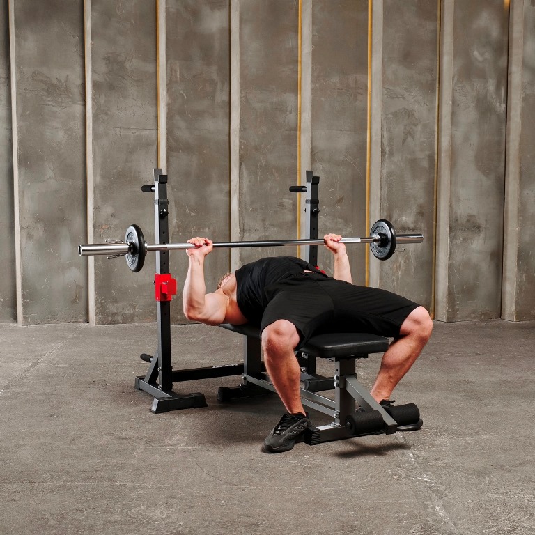Скамья со стойкой Combo Bench