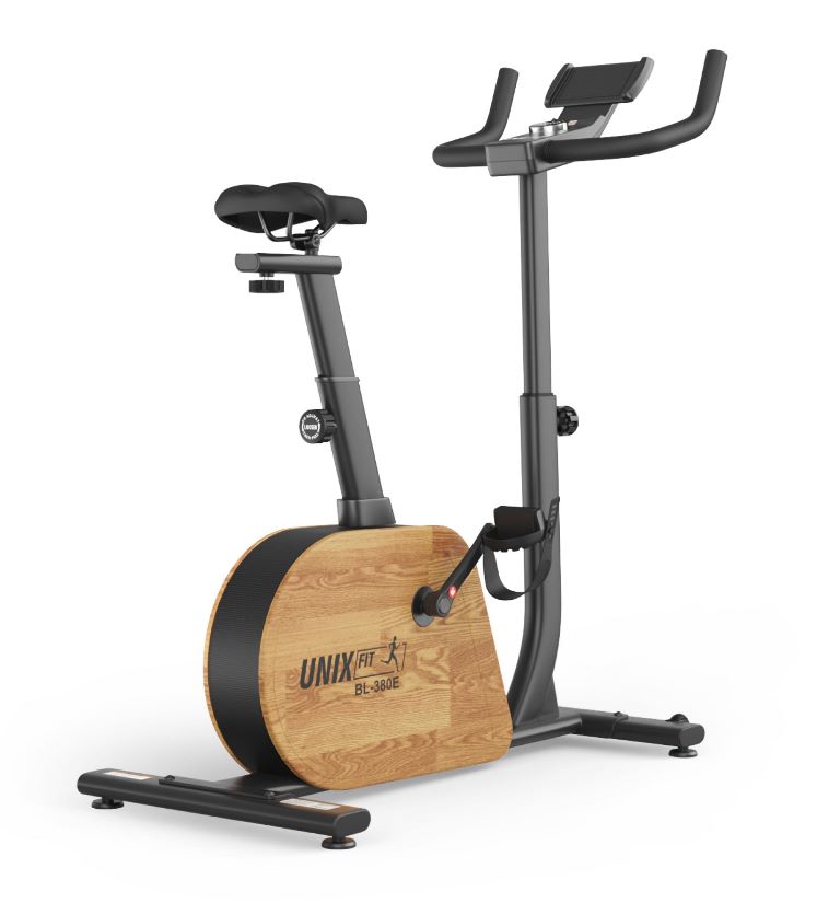 Велотренажер UNIX Fit BL-380E Wood 