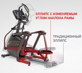 Технология индукционного тормоза Exact Force™. Постоянная, точная и плавная нагрузка, изменяемая нажатием клавиши на консоли. Отсутствие движущихся деталей в механизме регулировки нагрузки делает этот тренажер одновременно очень тихим и надежным