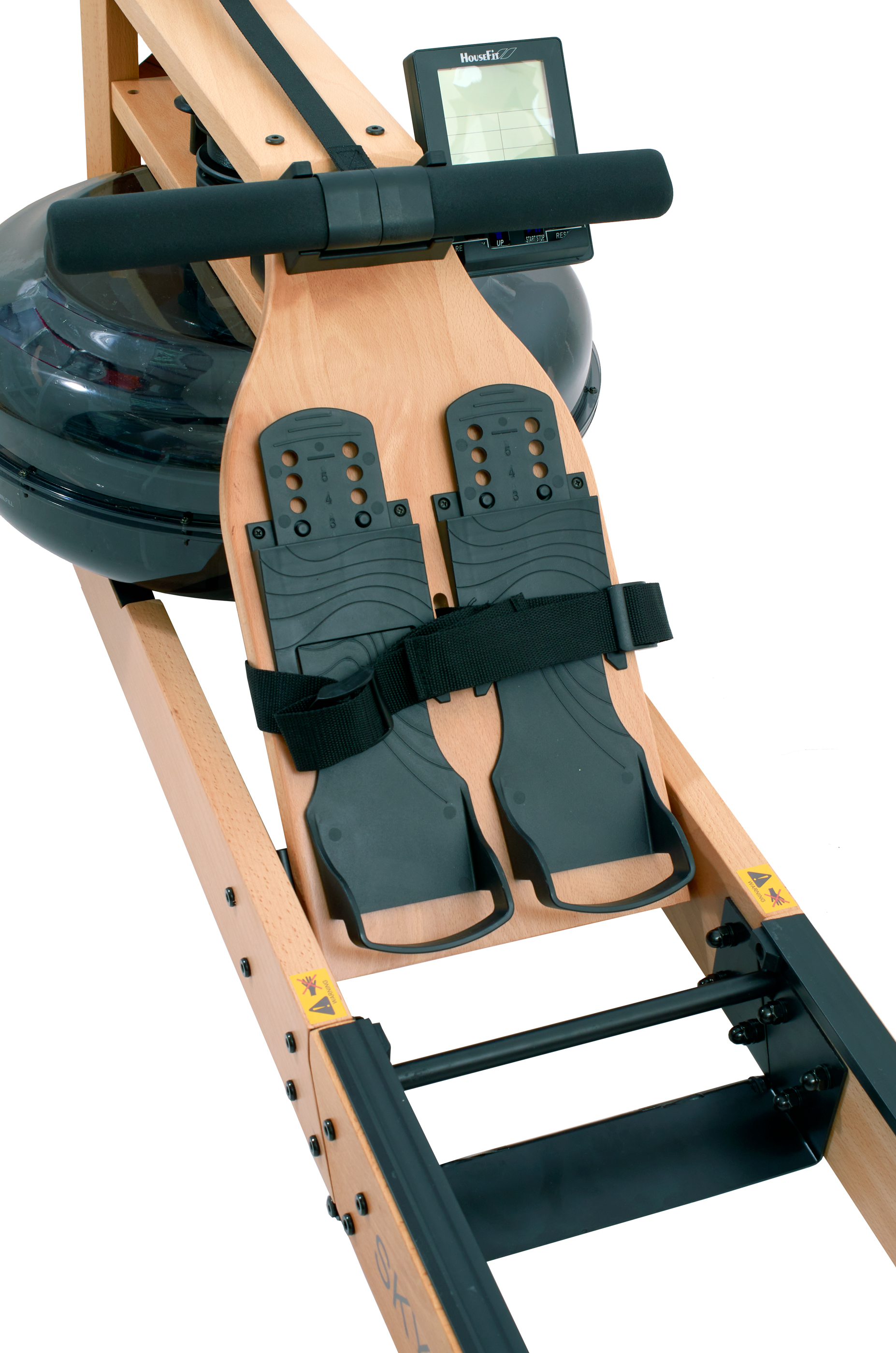 Гребной тренажер UNIX Fit Wood Rower Dark 