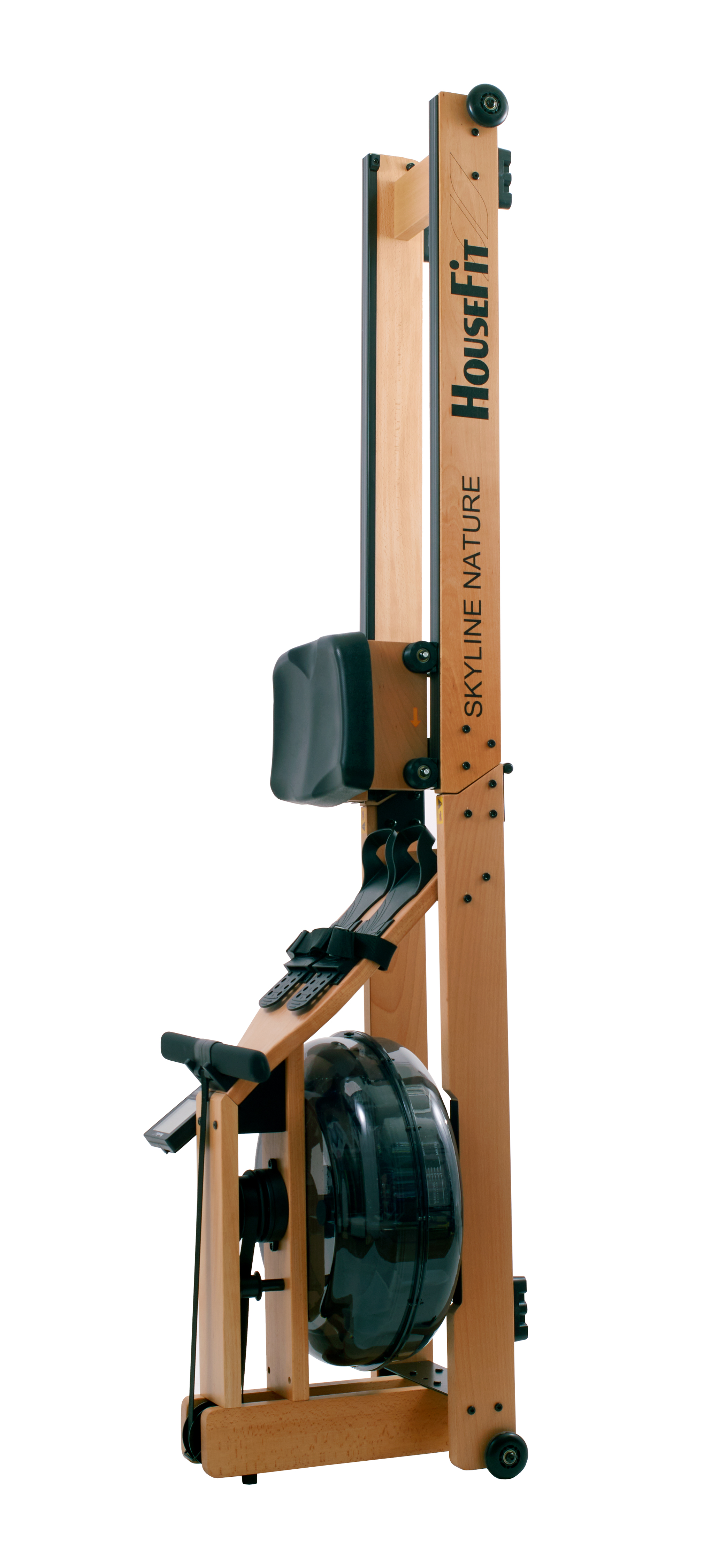 Гребной тренажер UNIX Fit Wood Rower Dark 