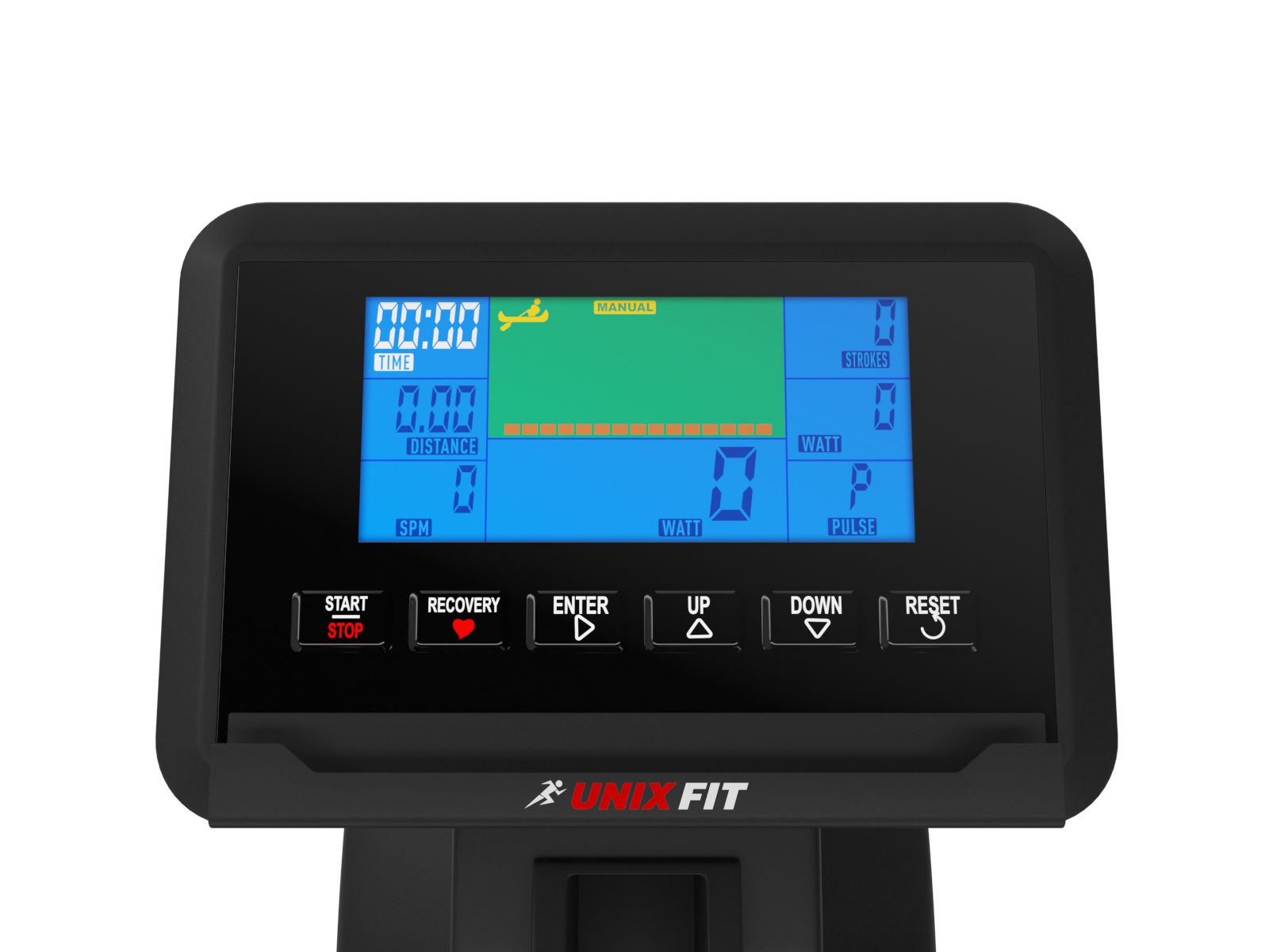 Гребной тренажер UNIX Fit Techno Rower 410E 