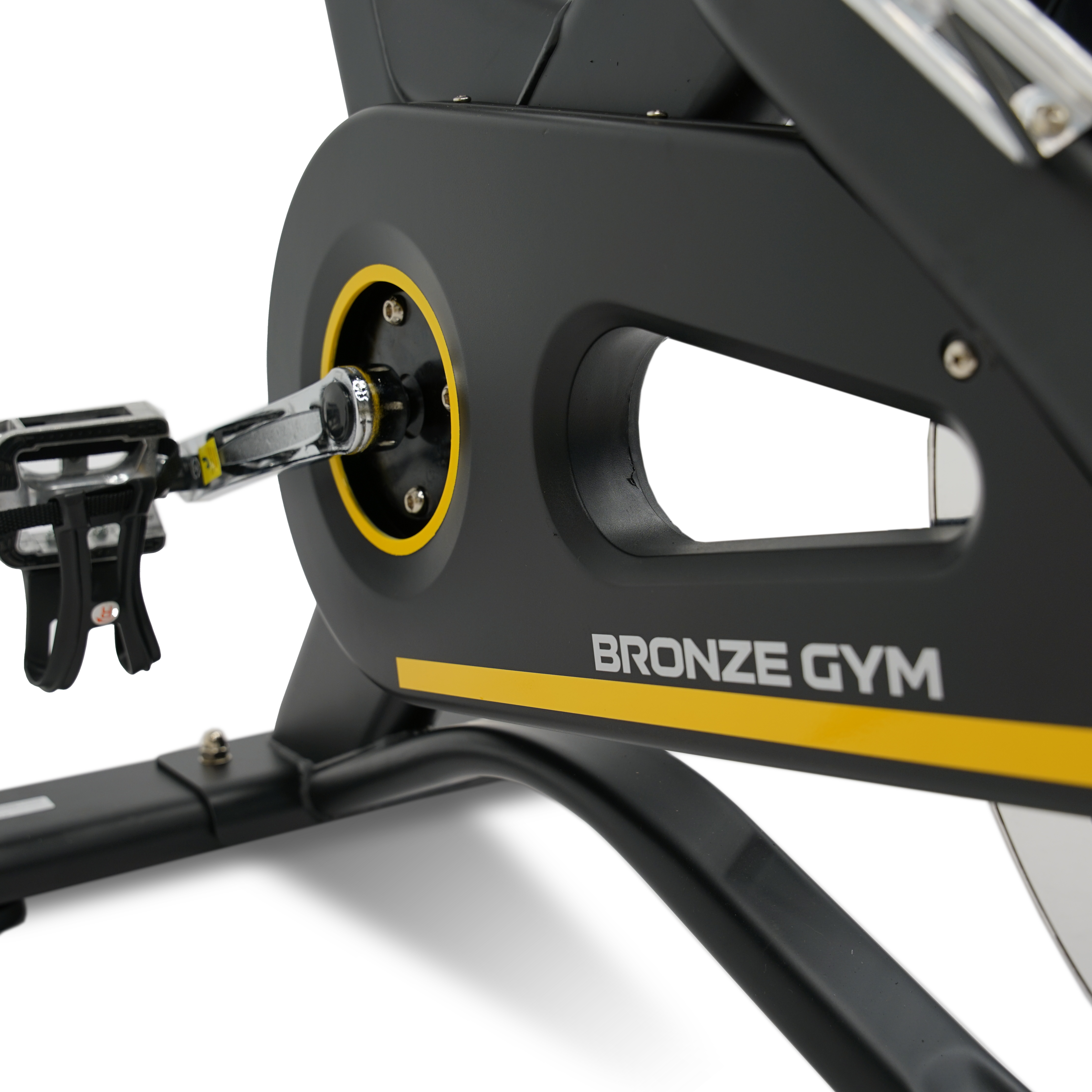 Спин-байк с консолью профессиональный BRONZE GYM PROSPIN