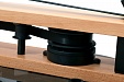 Гребной тренажер UNIX Fit Wood Rower Dark 