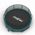 Батут Proxima Premium 15ft (4,57м) с внутренней защитной сеткой и лестницей