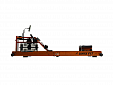 Гребной тренажер UNIX Fit Wood Rower Dark 